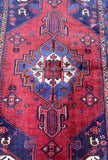 Tribal Persian Zanjan Rug 2x1.3m
