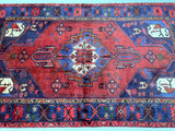 Tribal Persian Zanjan Rug 2x1.3m