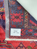 Tribal Persian Zanjan Rug 2x1.3m