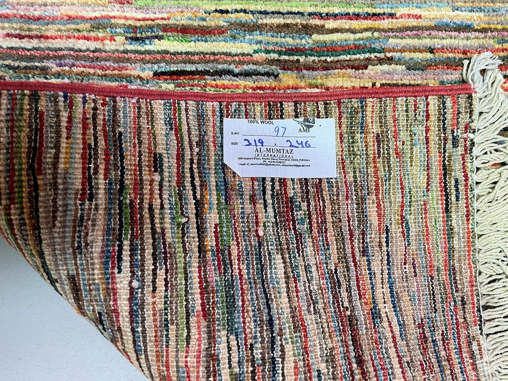3.2x2.5m Contemporary Afghan Chobi Rug