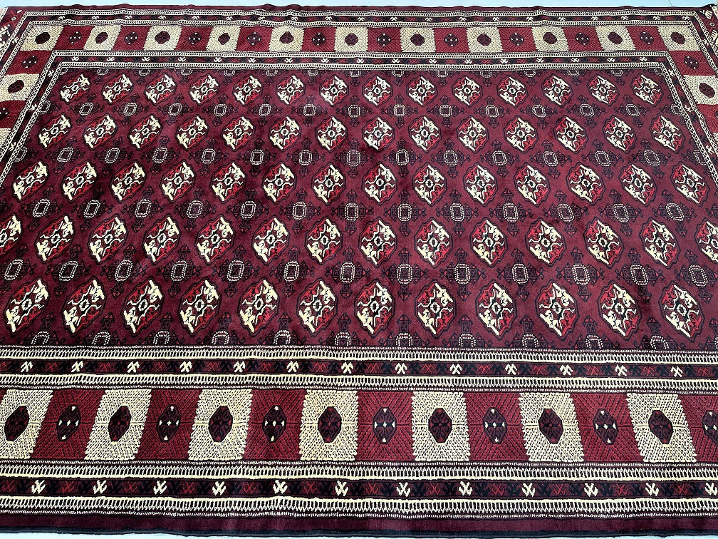 Bokhara Persian Turkoman Rug 3.75x2.55m | shoparug