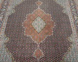 3.35x2.55m Masterpiece Persian Tabriz Rug