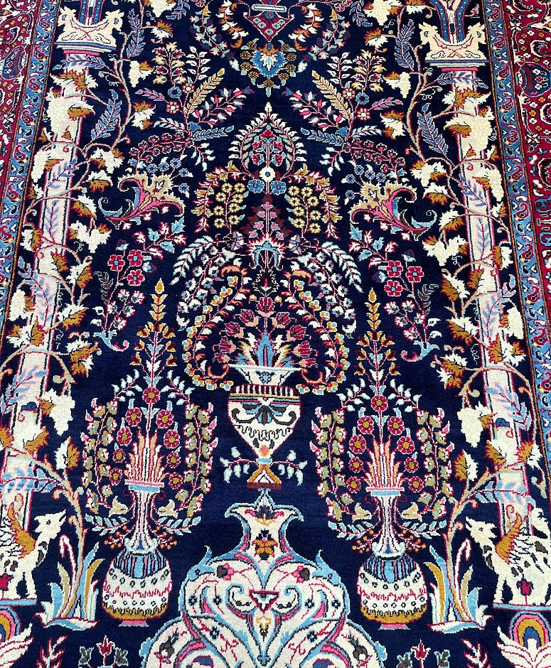 Tree Of Life Persian Mashad Rug 3.1x2m