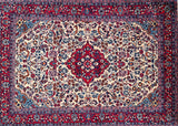 1.5x1.1m Ghiasabad Persian Rug