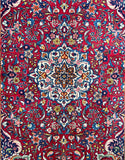 1.5x1m Antique Ghiasabad Persian Rug