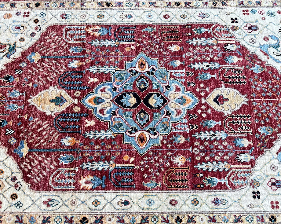 Afghan Serapi Rug 2.1x1.5m