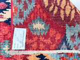 2.9x2m Contemporary Afghan Kazak Rug
