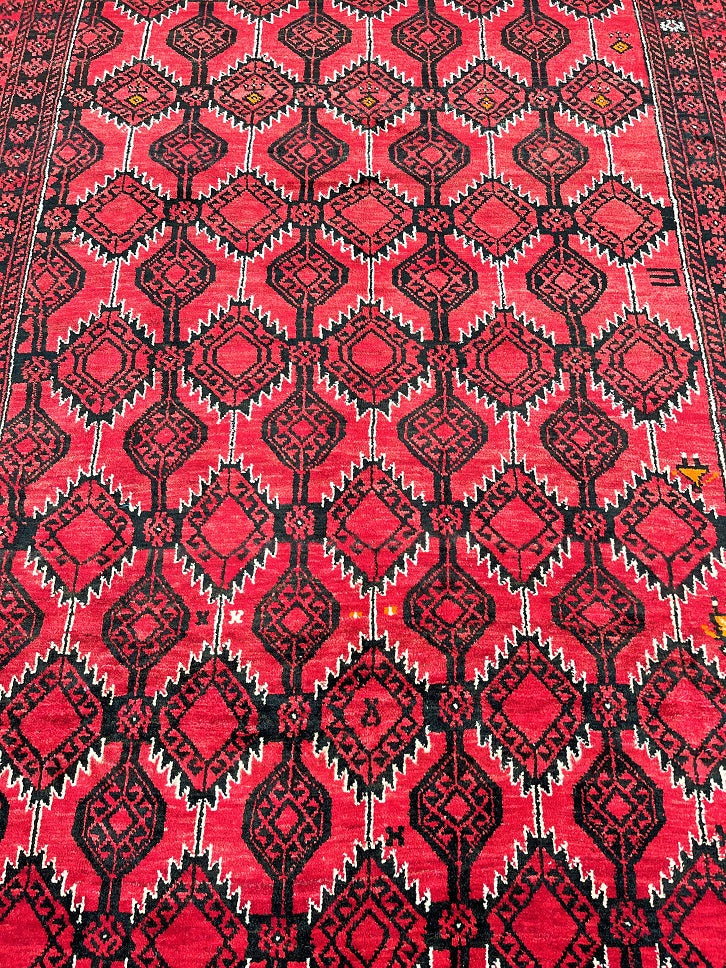 2.9x1.9m Tribal Persian Balouchi Rug
