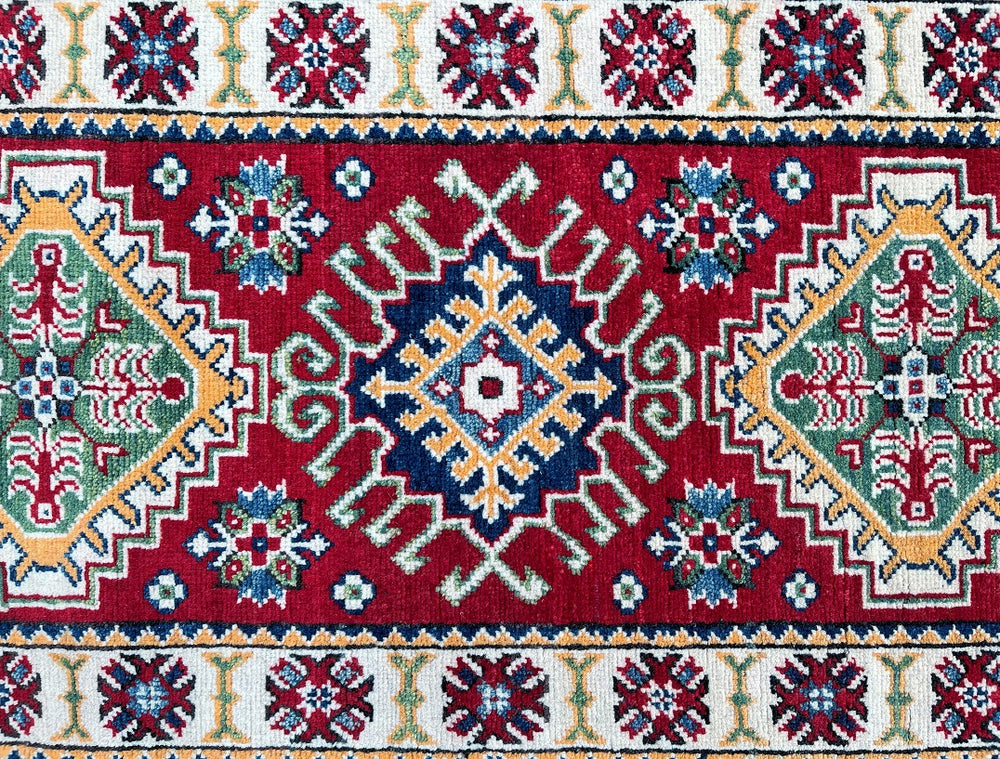 1.9m Afghan Kazak Runner