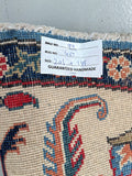 2x2m Round Kazak Afghan Rug