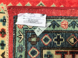 2.9x2.5m Kazak Afghan Rug