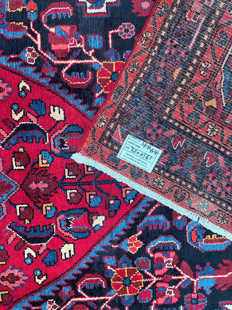 3.2x1.6m Tribal Tuserkan Persian Rug