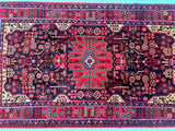 3x1.7m Tribal Nahavand Persian Rug
