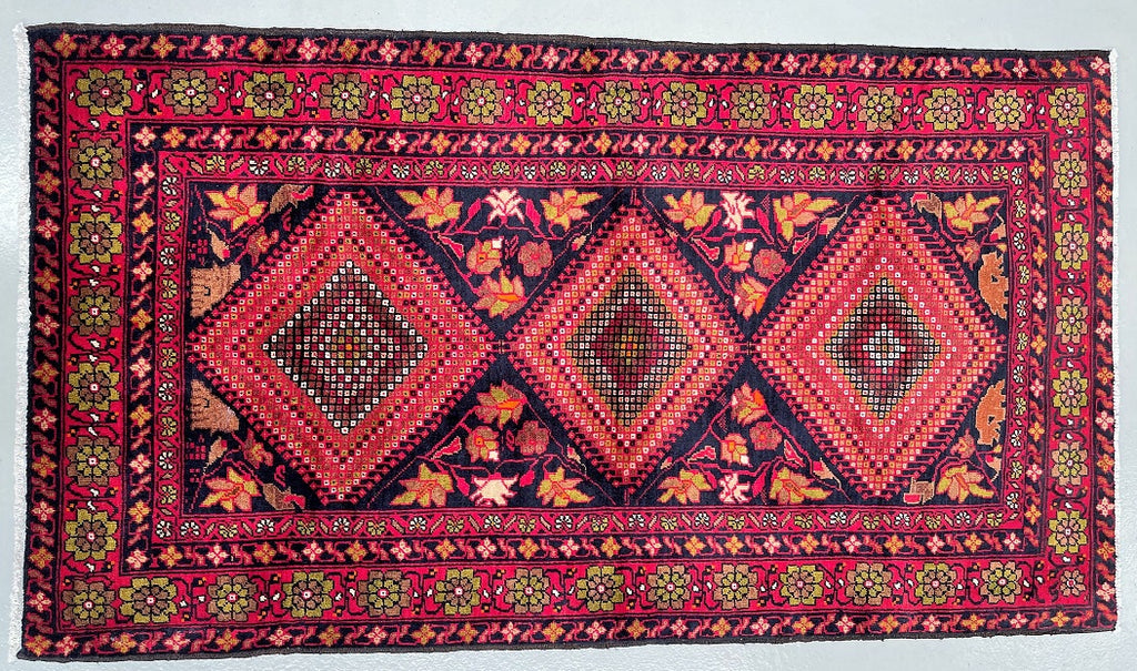 1.6x1m Tribal Persian Balouchi Rug