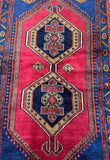1.9x1m Tribal Zanjan Persian Rug