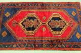 1.9x1m Tribal Zanjan Persian Rug