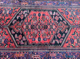 Vintage Persian Zanjan Rug 2.2x1.3m