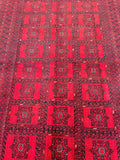 2.9x1.9m Vintage Turkoman Afghan Rug