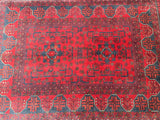 1.5x1m Khal Afghan Rug
