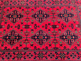 1.5x1m Tribal Afghan Khamyab Rug