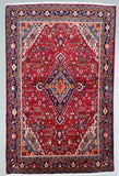 1.6x1m Antique Persian Jozan Rug