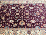 Full room size pure wool hand knotted Afghan Chobi rug 262x168cm