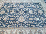 Large room size lambs wool Ziegler handmade Afghan Chobi rug 3.6x2.8m