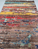 Certified Handmade Contemporary Afghan Rug 291x197cm