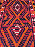 Full room size pure wool flat weave Afghan Meymana kilim rug 2.9x1.8m