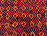 Full Room Size Authentic Flat Weave Afghan Meymaneh Kilim Rug