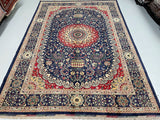 Full room size lambs wool traditional handmade Afghan Roshnai rug 290x205cm Australia