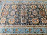 Full room size wool hand knotted Afghan royal Kazak rug 3x2m Perth