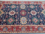 Full room size wool hand knotted Afghan Heriz Serapi rug 3.1x2m Perth