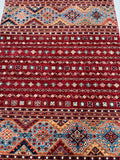 Afghan Super Kazak Rug 1.4x1m