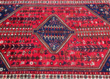 2.5x1.5m Vintage Shiraz Persian Rug - shoparug