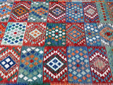 Tribal Afghan Aryana Kilim Rug 4x3m