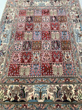 2.3x1.7m Garden Design Persian Birjand Rug - shoparug