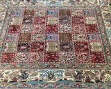 2.3x1.7m Garden Design Persian Birjand Rug - shoparug