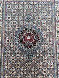 Superb Herati design hand knotted Persian Birjand rug 145x105cm