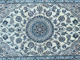 Authentic Hand Knotted Persian Nain Rug