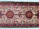 Decorative Authentic Handmade Persian Qarajeh Narrow Hall Runner
