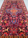 Full room size tribal hand knotted Persian Tuserkan rug 295x160cm Australia