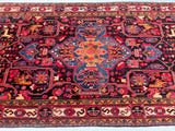 Full room size tribal hand knotted Persian Tuserkan rug 295x160cm Hobart